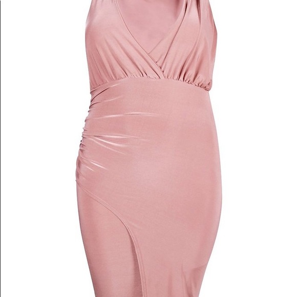 Boohoo Dresses & Skirts - Rose wrap Boohoo dress